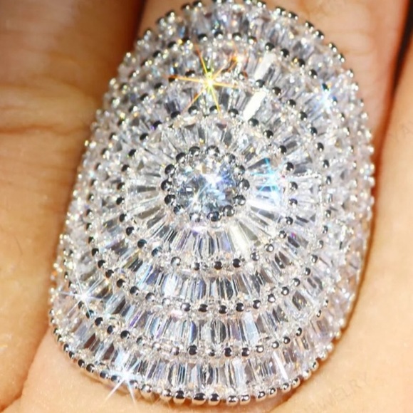 Jewelry - Wide sterling silver band ring